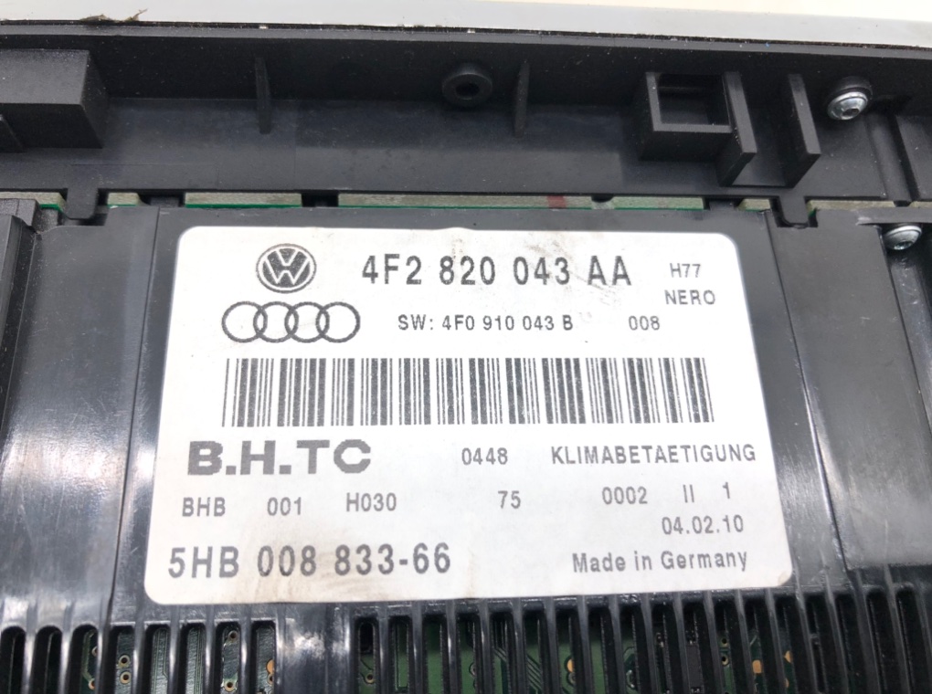 Блок управления печки/климат-контроля для Audi A6, 2010 г. 2.0 TDi дизель б/у — фото 5