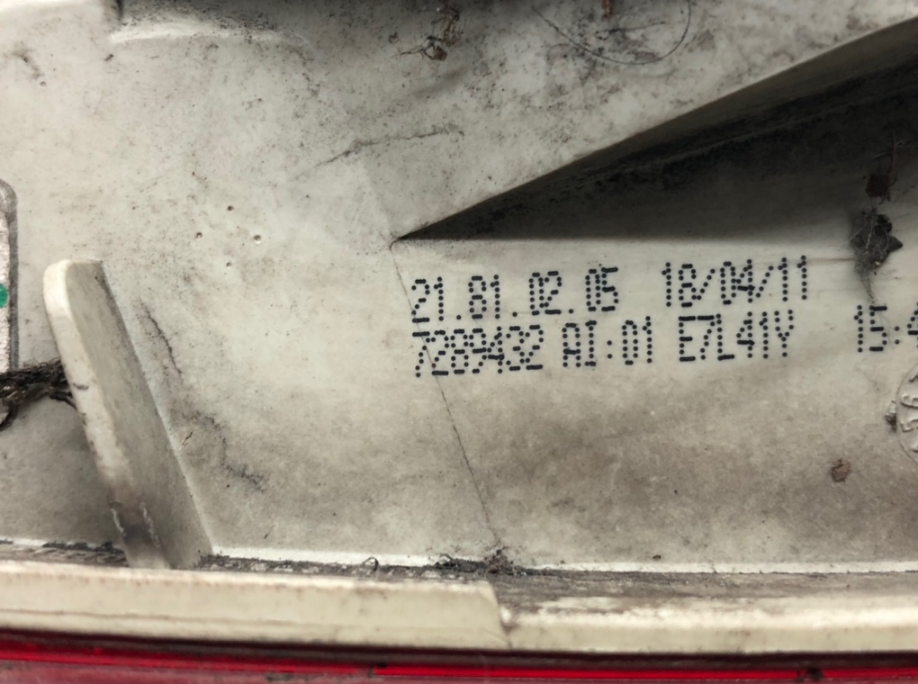 Фонарь задний правый для BMW 3 E90/E91/E92/E93, 2011 г. 2.0 i бензин б/у — фото 7