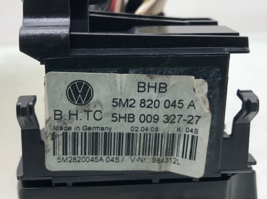Блок управления печки/климат-контроля для Volkswagen Tiguan, 2008 г. 2.0 TDi дизель б/у — фото 5