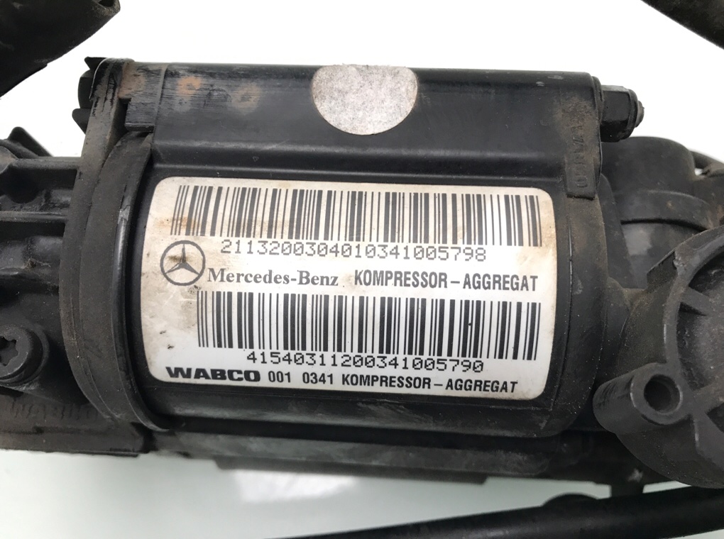 Компрессор пневмоподвески для Mercedes E W211, 2003 г. 3.2 CDi дизель б/у — фото 7