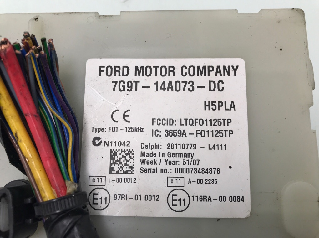 Блок комфорта для Ford Mondeo, 2008 г. 2.0 TDCi дизель б/у — фото 5