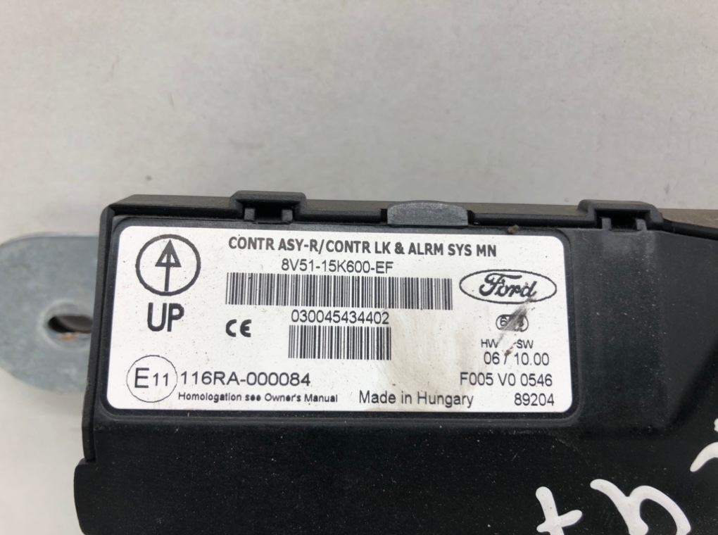 Блок комфорта для Ford Fiesta, 2009 г. 1.4 TDCi дизель б/у — фото 7