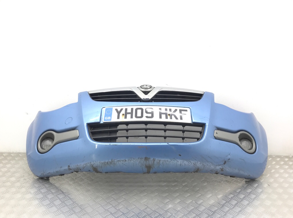 Бампер передний для Opel Agila, 2009 г. 1.2 i бензин б/у — фото 2