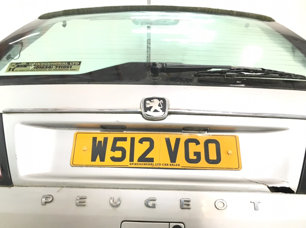 Крышка багажника для Peugeot 806, 2000 г. 2.0 HDi дизель б/у — фото 7