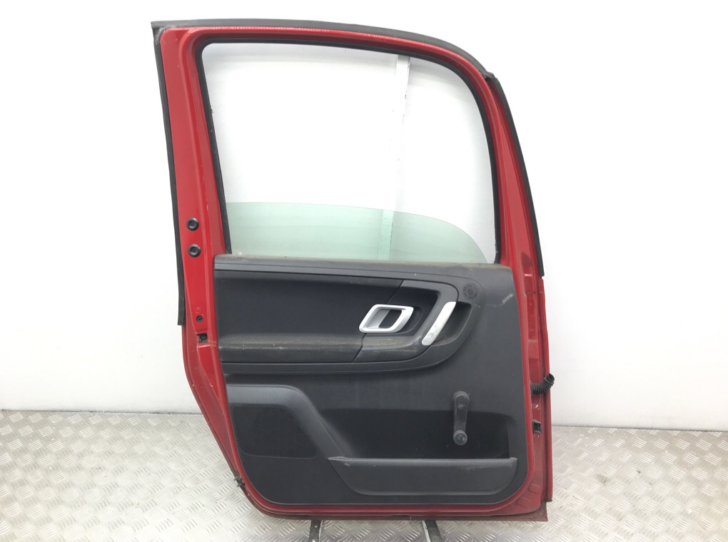Дверь задняя левая для Skoda Roomster, 2006 г. 1.9 TDi дизель б/у — фото 4
