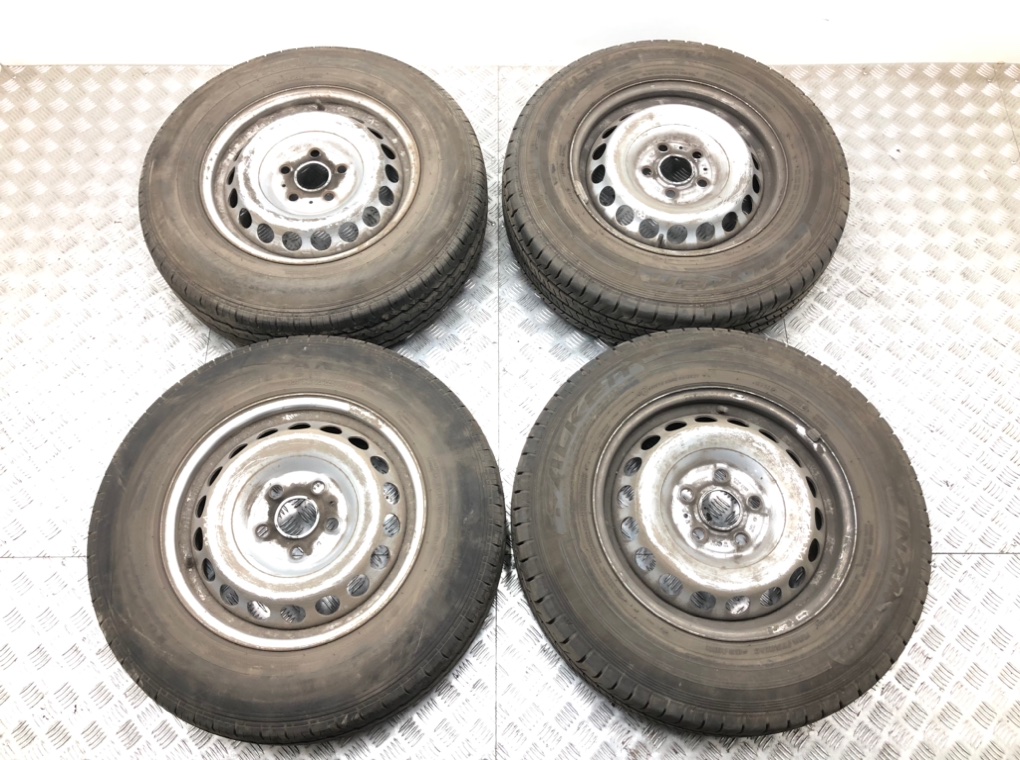 Диски штампованные R16 для Volkswagen Crafter (6.5Jx16 5x120 ET60 DIA65.1) б/у — 4 шт.