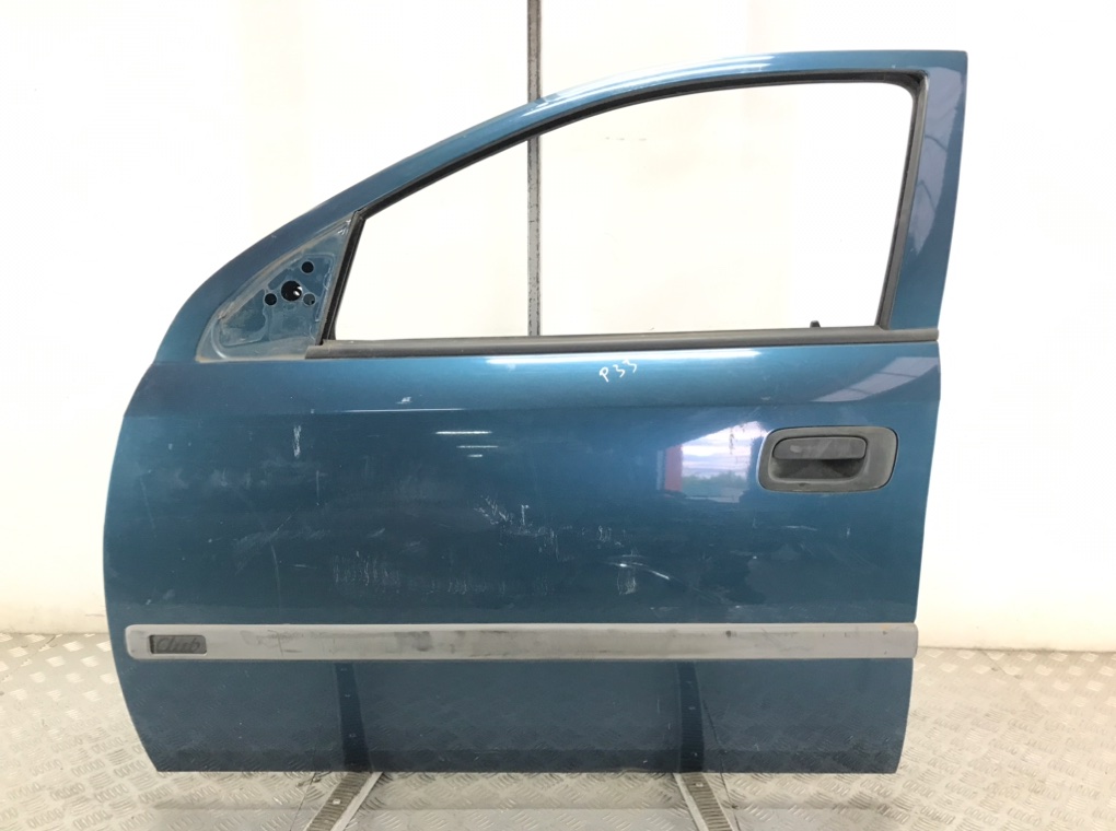 Дверь передняя левая для Opel Astra, 2001 г. 1.6 i бензин б/у