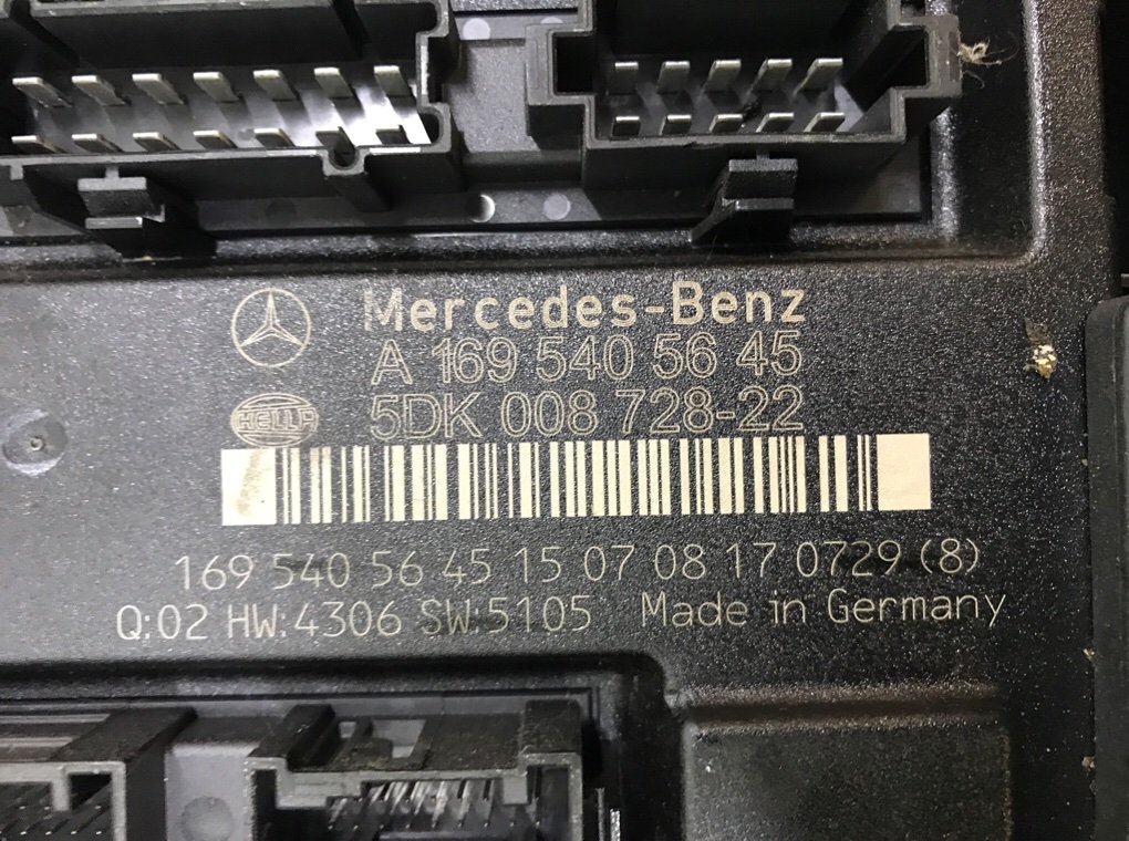 Блок предохранителей для Mercedes B W245, 2007 г. 2.0 CDi дизель б/у — фото 6