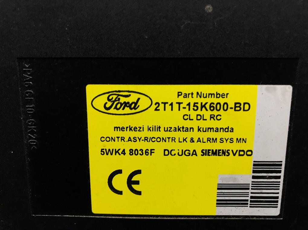 Блок комфорта для Ford Transit Connect, 2008 г. 1.8 TDCi дизель б/у — фото 5