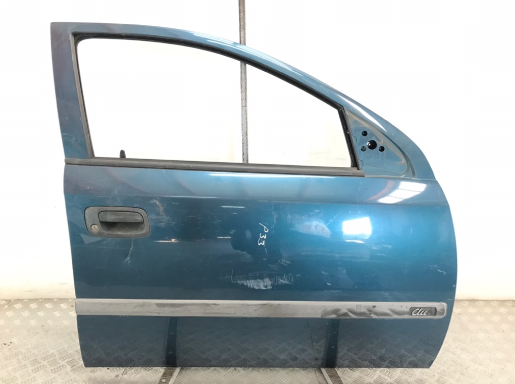 Дверь передняя правая для Opel Astra, 2001 г. 1.6 i бензин б/у