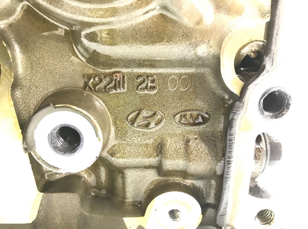 Головка блока цилиндров для Hyundai i30, 2009 г. 1.4 i бензин б/у — фото 12