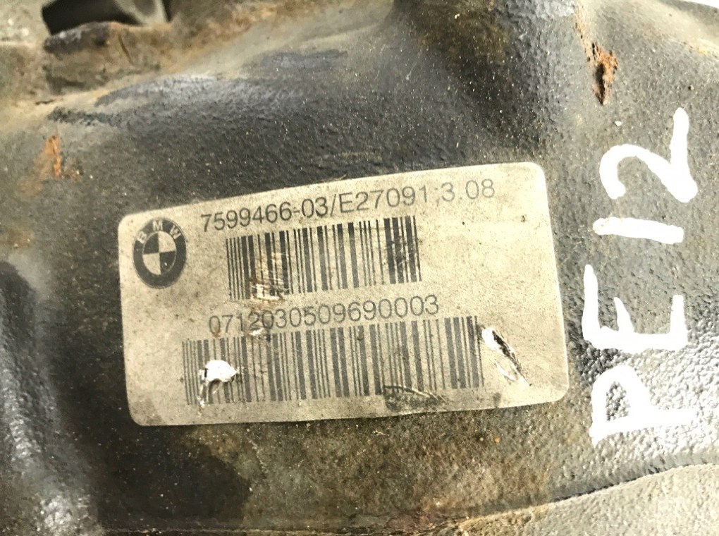 Редуктор заднего моста для BMW 1 F20/F21, 2012 г. 2.0 TD дизель б/у — фото 6