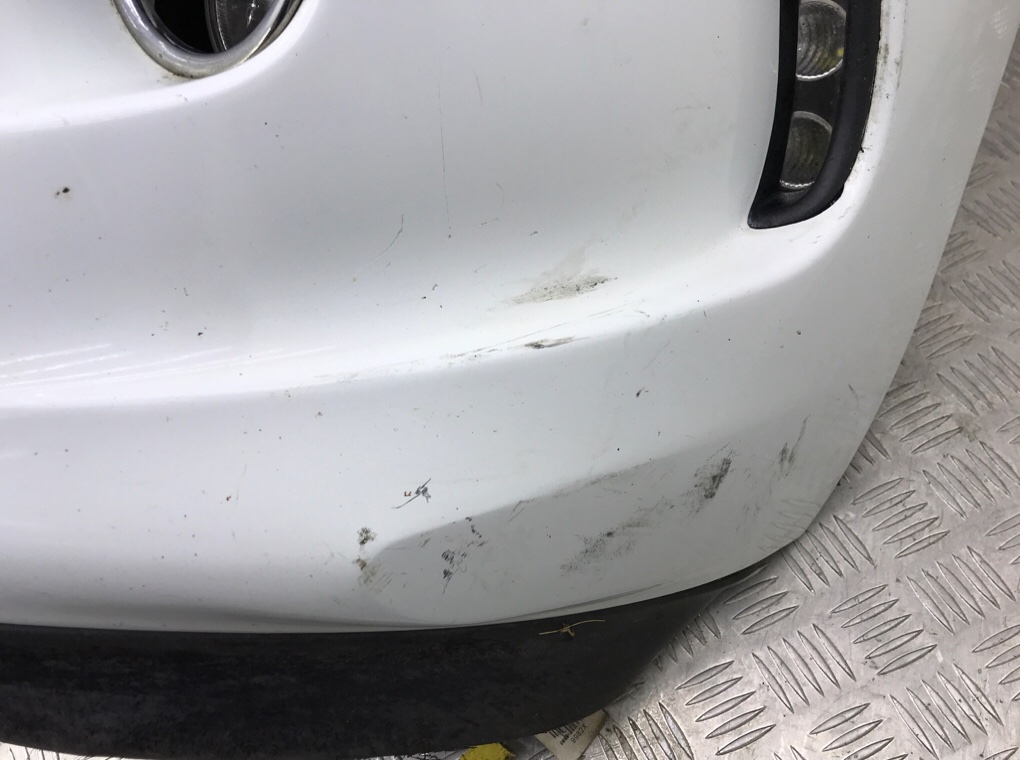 Бампер передний для Citroen DS3, 2015 г. 1.6 HDi дизель б/у — фото 8