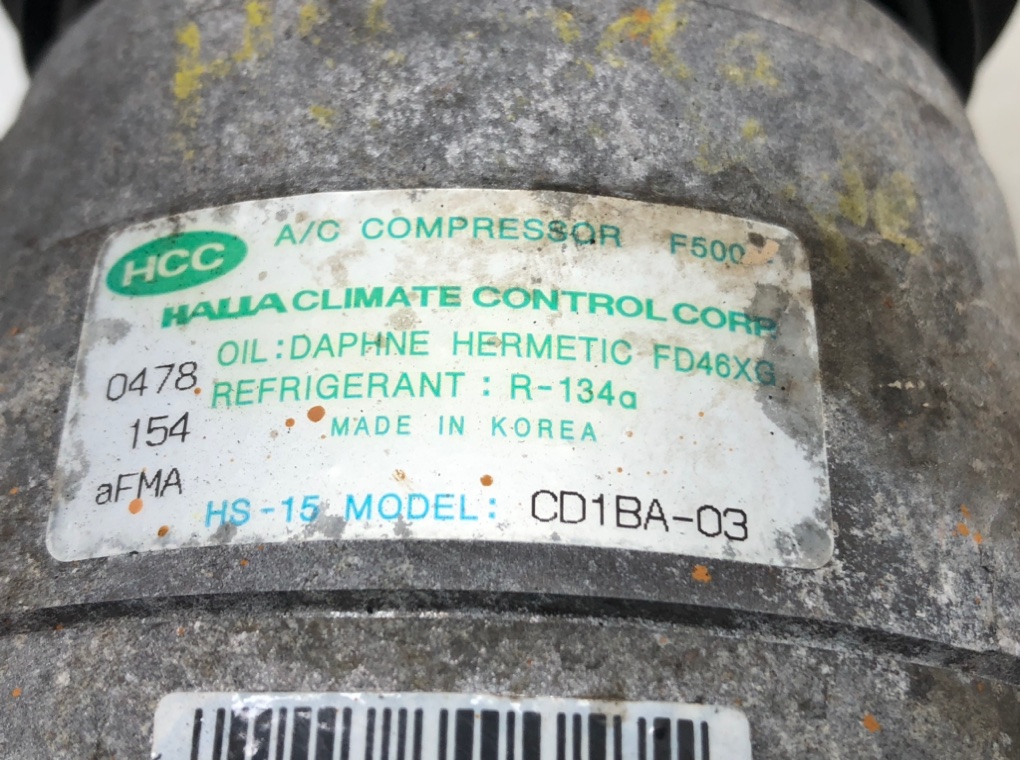 Компрессор кондиционера для Hyundai Coupe, 2007 г. 2.0 i бензин б/у — фото 7