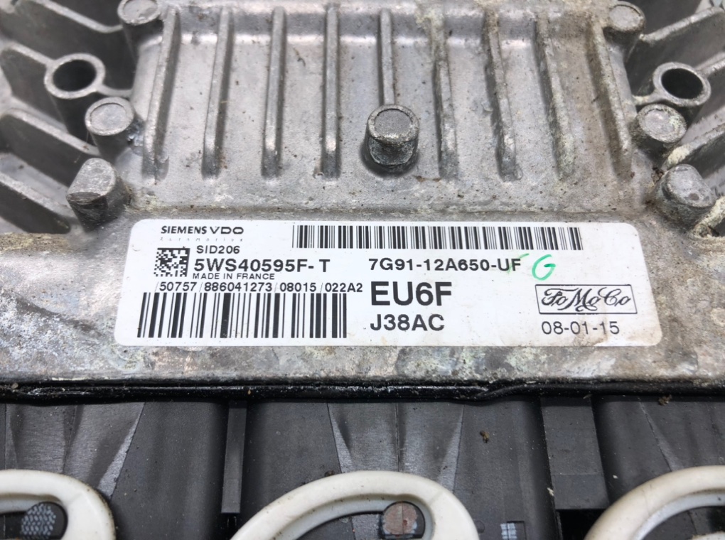 Блок управления двигателем для Ford Mondeo, 2008 г. 2.0 TDCi дизель б/у — фото 5