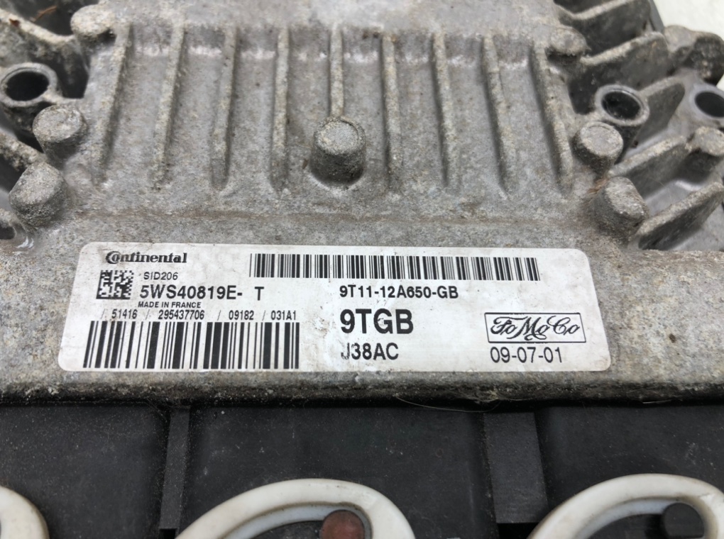 Блок управления двигателем для Ford Transit Connect, 2009 г. 1.8 TDCi дизель б/у — фото 5