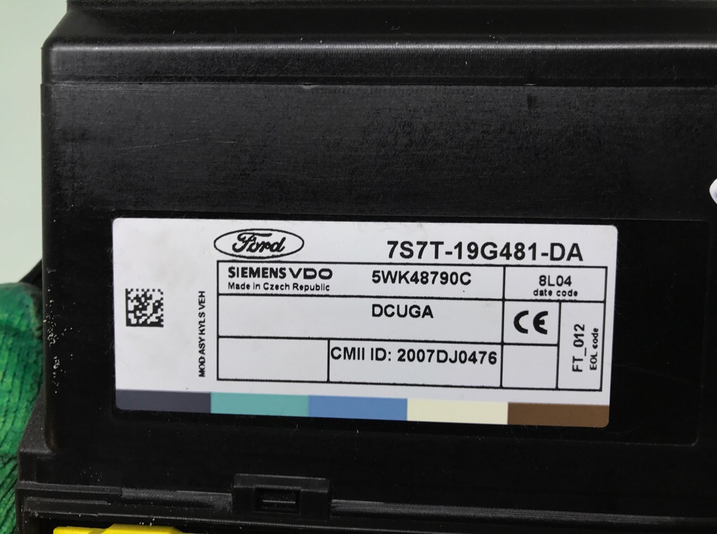 Блок комфорта для Ford Mondeo, 2009 г. 2.2 TDCI дизель б/у — фото 5