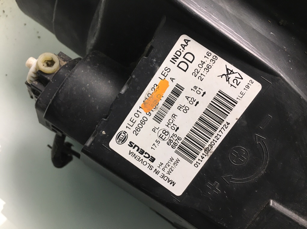 Фара левая для Renault Trafic, 2016 г. 1.6 CDTi дизель б/у — фото 6