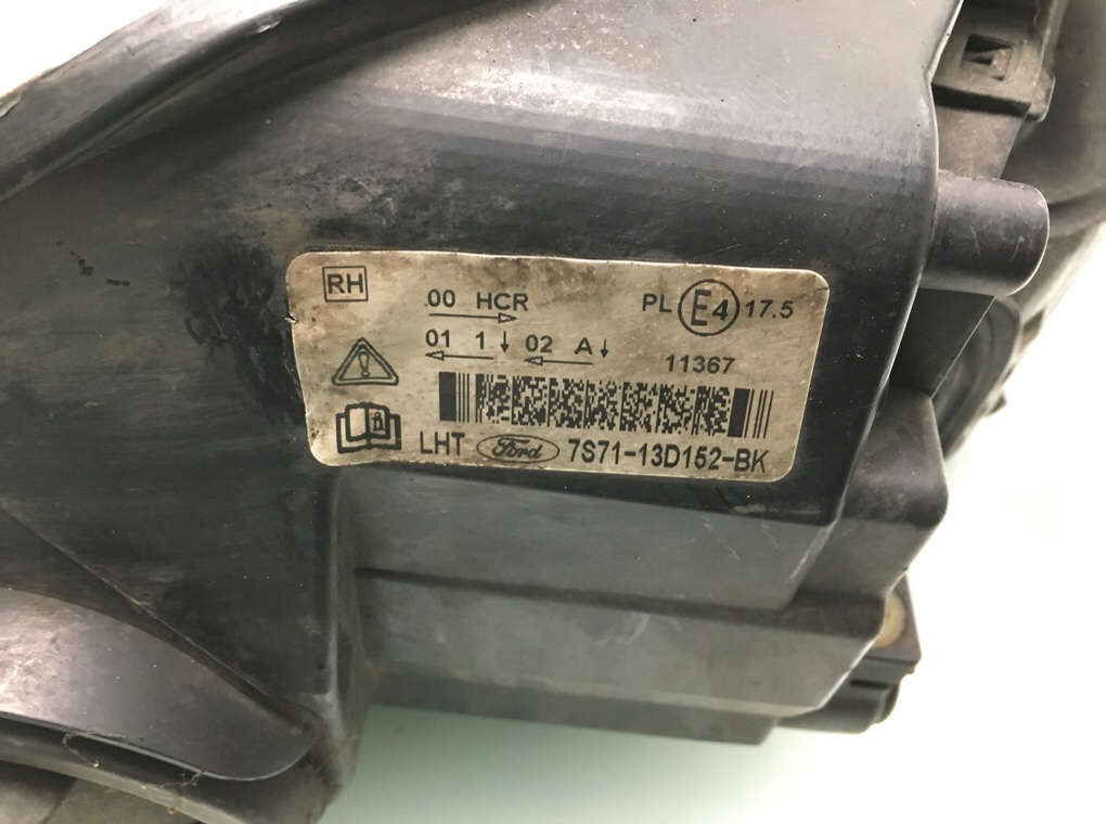 Фара правая для Ford Mondeo, 2009 г. 2.0 TDCi дизель б/у — фото 6