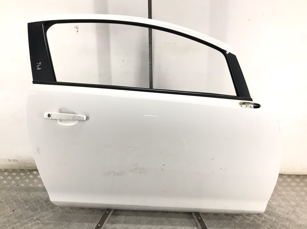 Дверь передняя правая для Opel Corsa, 2010 г. 1.2 i бензин б/у