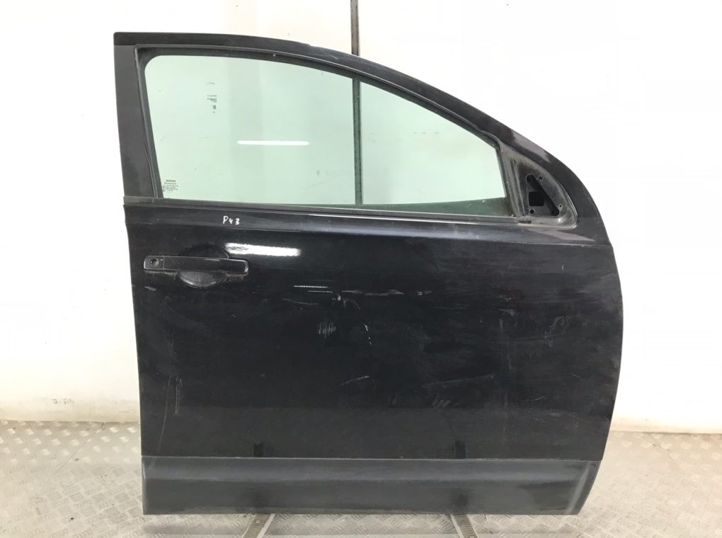 Дверь передняя правая для Nissan Qashqai, 2011 г. 1.5 DCi дизель б/у