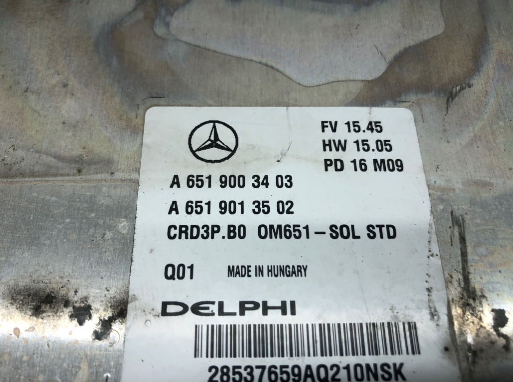 Блок управления двигателем для Mercedes Sprinter, 2016 г. 2.2 CDi дизель б/у — фото 5