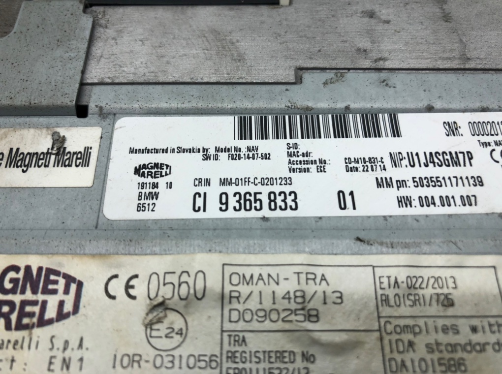 Магнитола для BMW 2 F46, 2016 г. 1.5 i бензин б/у — фото 7
