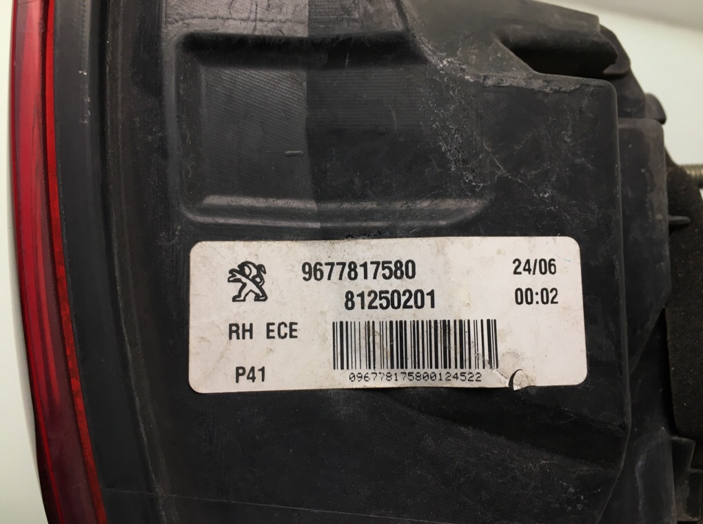 Фонарь задний правый для Peugeot 308, 2014 г. 1.6 HDi дизель б/у — фото 5