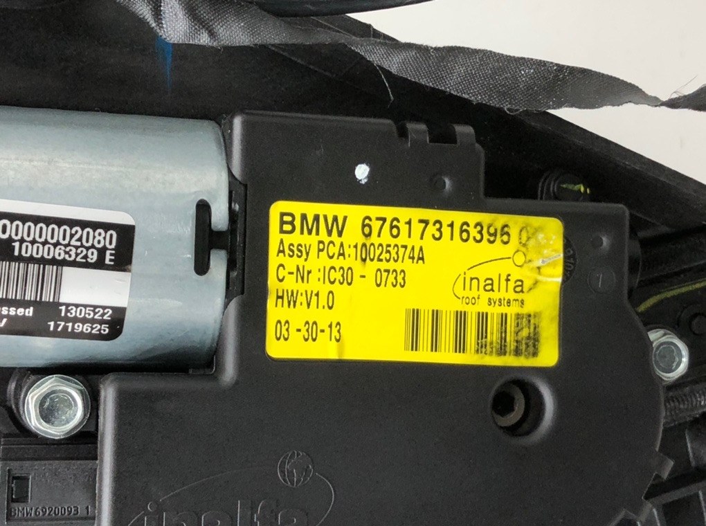 Стекло панорамной крыши для BMW X3 F25, 2014 г. 2.0 i бензин б/у — фото 27