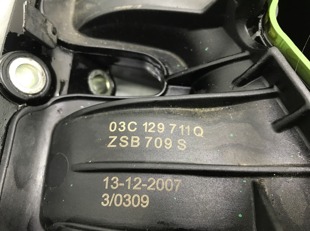 Коллектор впускной для Volkswagen Golf, 2008 г. 1.4 TSi бензин б/у — фото 7