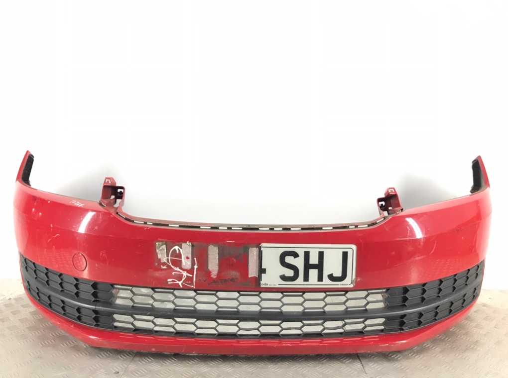 Бампер передний для Skoda Rapid, 2014 г. 1.6 TDi дизель б/у