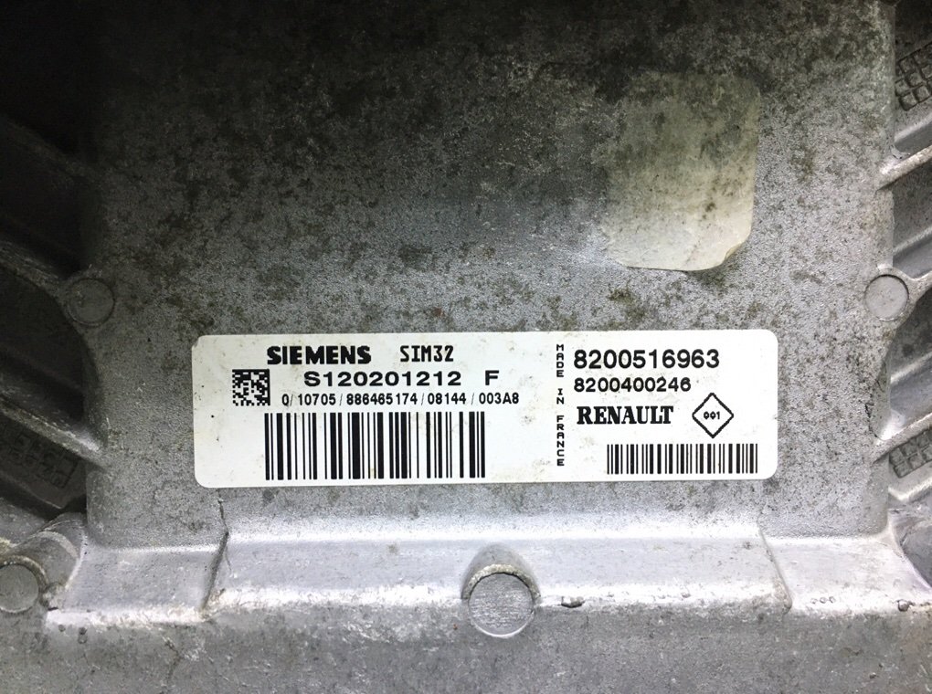 Блок управления двигателем для Renault Kangoo, 2008 г. 1.2 i бензин б/у — фото 5
