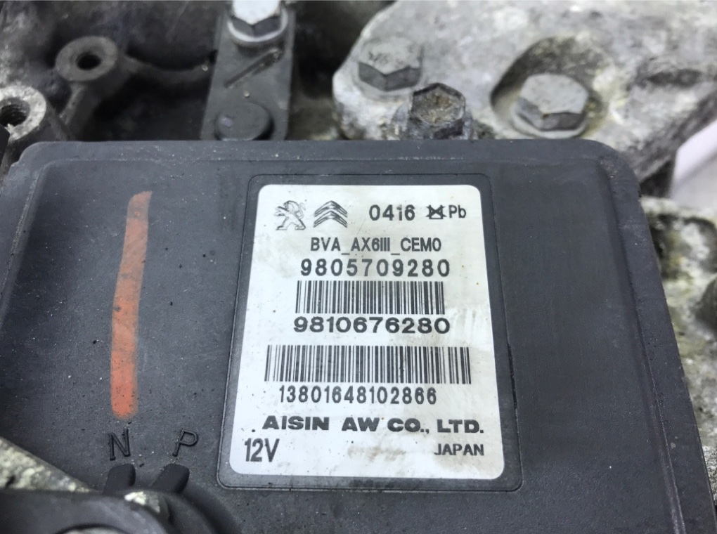 КПП автоматическая (АКПП) для Citroen C4 Picasso, 2016 г. 1.6 HDi дизель б/у — фото 8