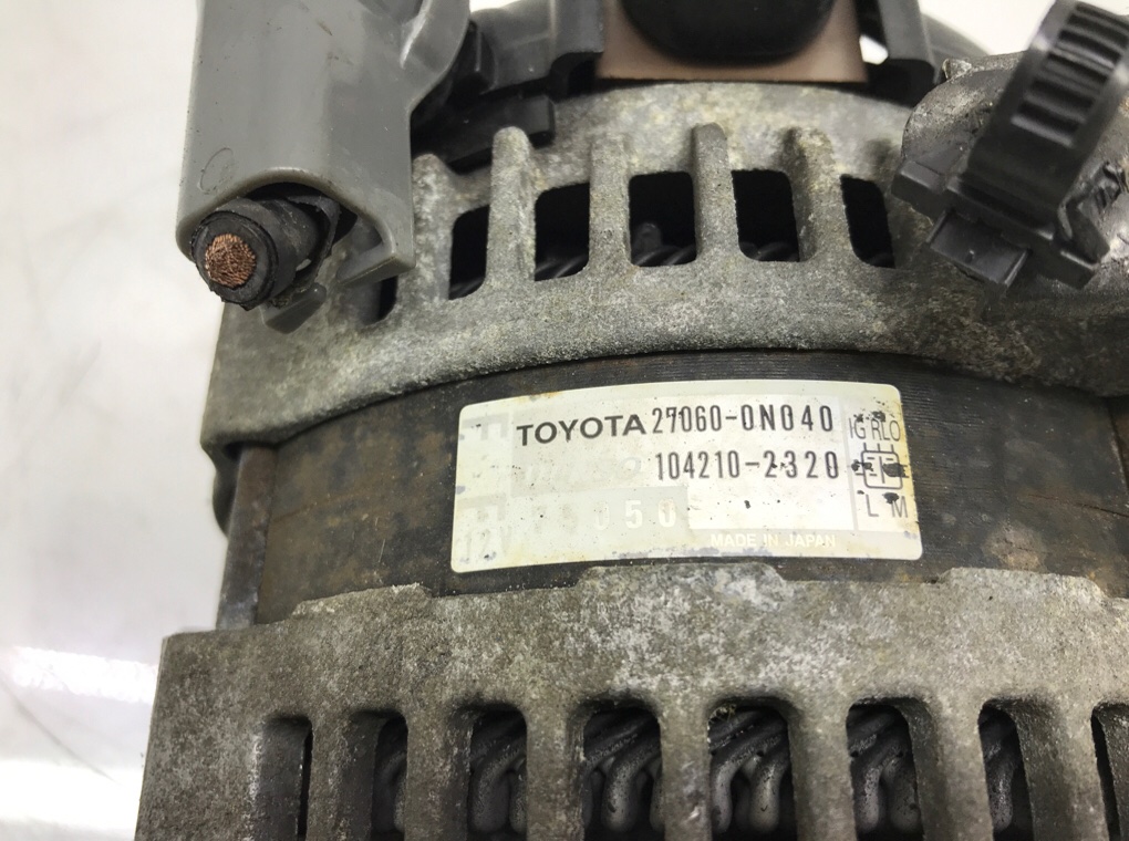 Генератор для Toyota Yaris, 2010 г. 1.4 TD дизель б/у — фото 5