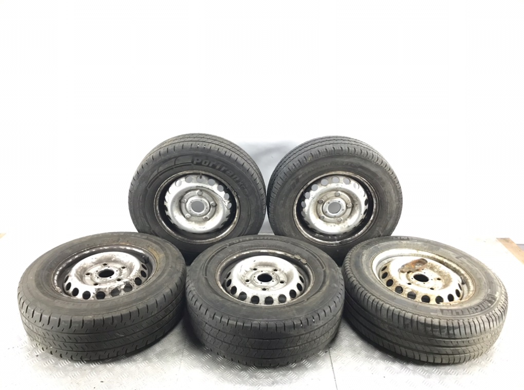 Диски штампованные R16 для Ford Transit (6.5Jx16 5x160 ET60 DIA65.1) б/у — 5 шт.