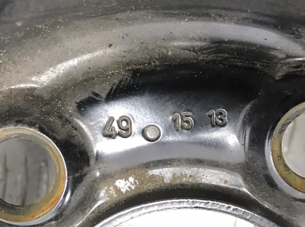 Колесо запасное (таблетка) для Mercedes E C207, 2013 г. 2.2 CDi дизель б/у — фото 13