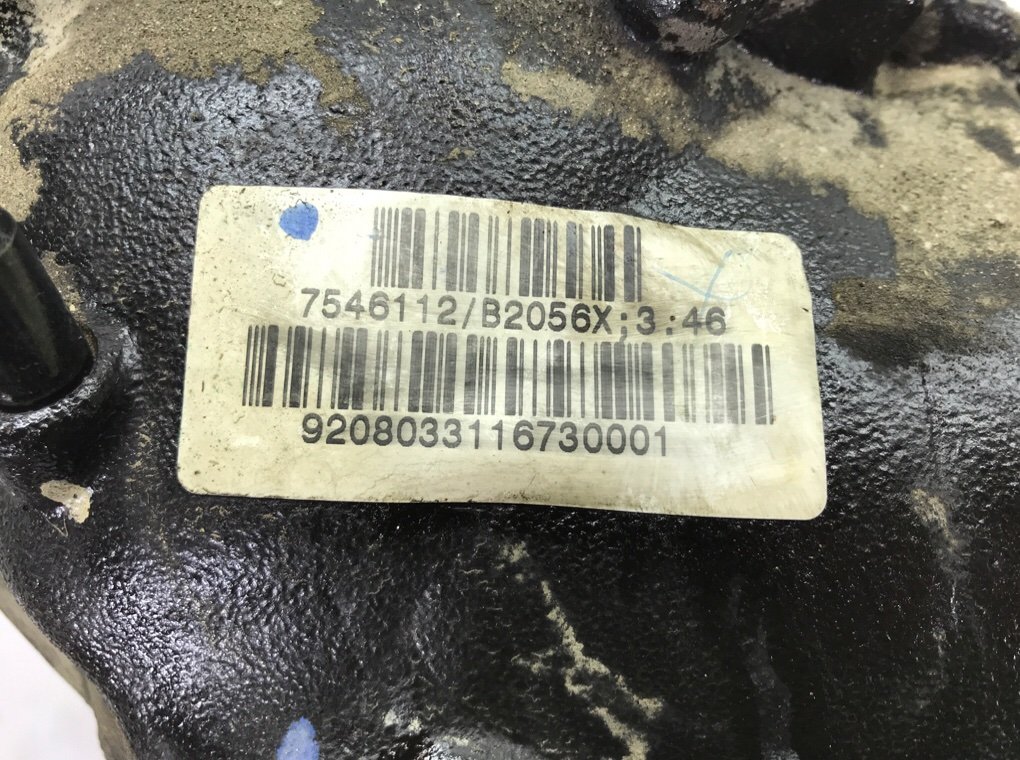Редуктор переднего моста для BMW X3 E83, 2008 г. 3.0 TD дизель б/у — фото 5