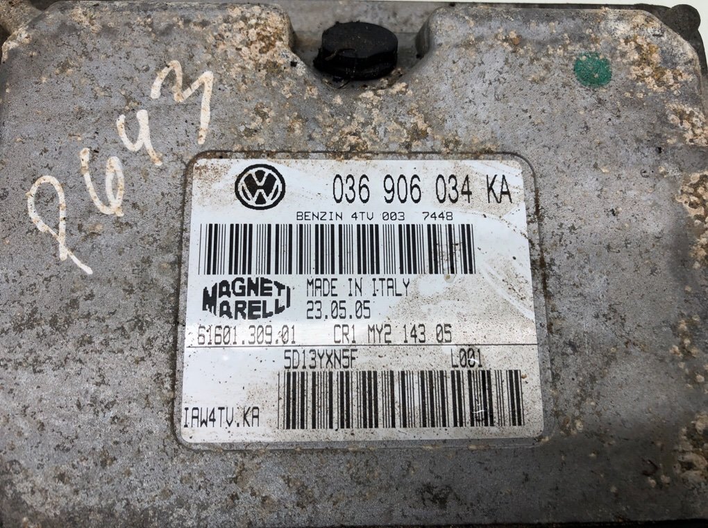 Блок управления двигателем для Volkswagen Polo, 2005 г. 1.4 i бензин б/у — фото 5