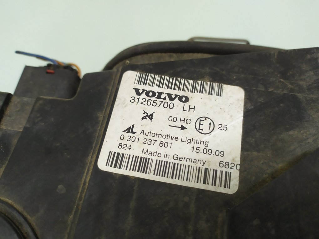 Фара левая для Volvo V50, 2010 г. 1.6 TD дизель б/у — фото 6