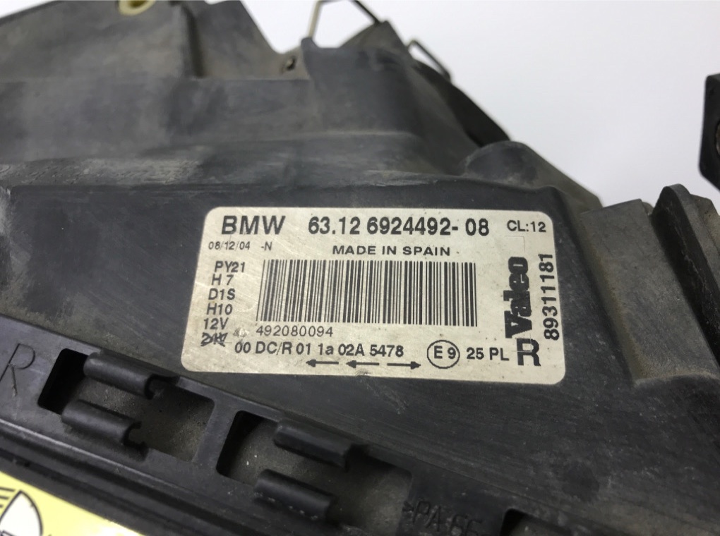 Фара правая для BMW 1 E87/E81/E82/E88, 2005 г. 2.0 TD дизель б/у — фото 5
