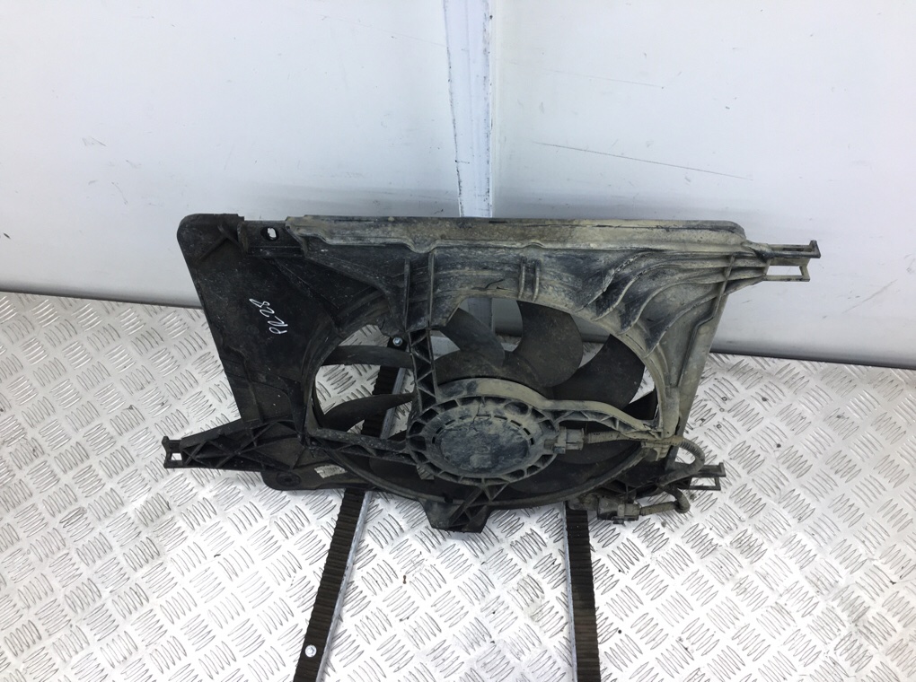 Вентилятор радиатора для Nissan Qashqai+2, 2010 г. 1.5 DCi дизель б/у — фото 2