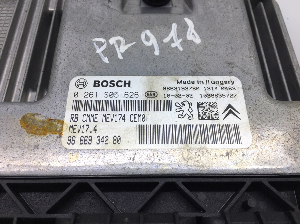 Блок управления двигателем для Peugeot 308, 2010 г. 1.6 i бензин б/у — фото 5