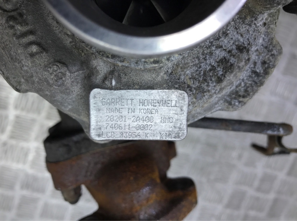 Турбина для Kia Ceed, 2010 г. 1.6 CRDi дизель б/у — фото 5