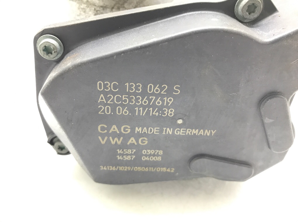 Заслонка дроссельная для Volkswagen Polo, 2011 г. 1.4 i бензин б/у — фото 5