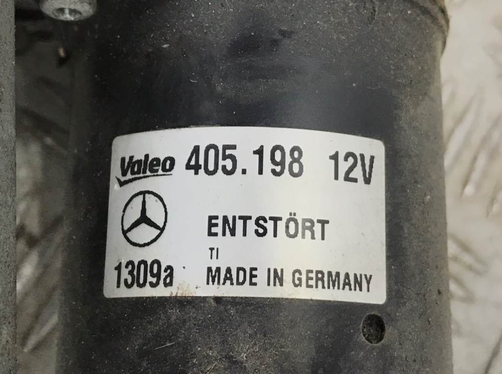 Механизм стеклоочистителя (трапеция дворников) для Mercedes B W245, 2010 г. 1.7 i бензин б/у — фото 7