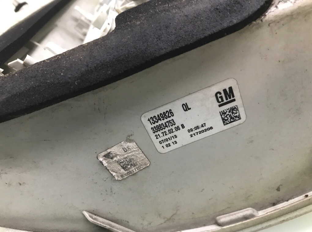 Фонарь задний правый для Opel Zafira, 2012 г. 1.7 CDTi дизель б/у — фото 7