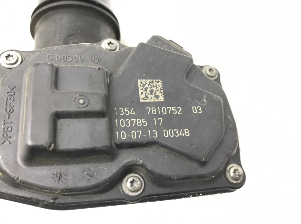 Заслонка дроссельная для BMW 1 F20/F21, 2013 г. 2.0 TD дизель б/у — фото 5