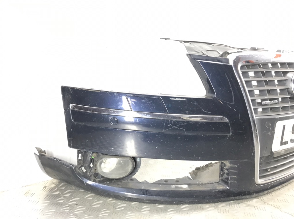 Бампер передний для Audi A8, 2007 г. 3.0 TDi дизель б/у — фото 2