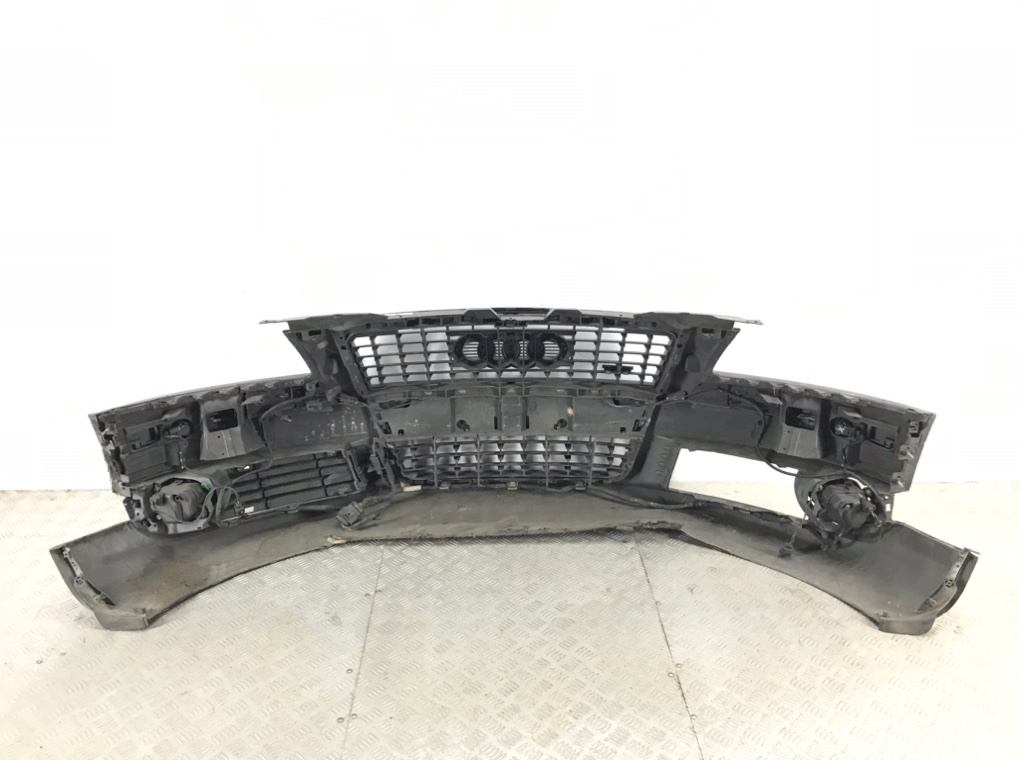 Бампер передний для Audi A8, 2007 г. 3.0 TDi дизель б/у — фото 4