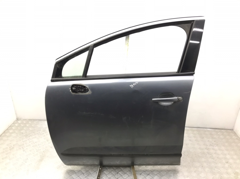 Дверь передняя левая для Peugeot 3008, 2011 г. 1.6 HDi дизель б/у